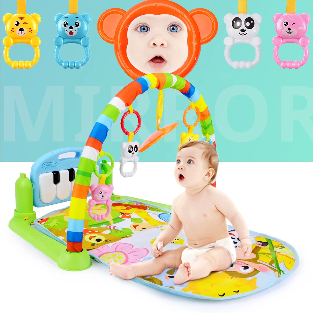 

16 Styles Baby Music Rack Play Mat Kid Rug Puzzle Carpet Piano Keyboard Infant Playmat Early Education Gym Crawling Game Pad Toy