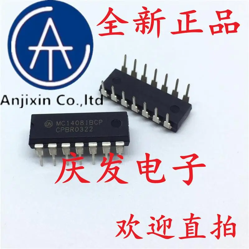 

10 шт., 100% оригинальные новые фотообои mc14081p10 MC14081 Logic IC DIP-14