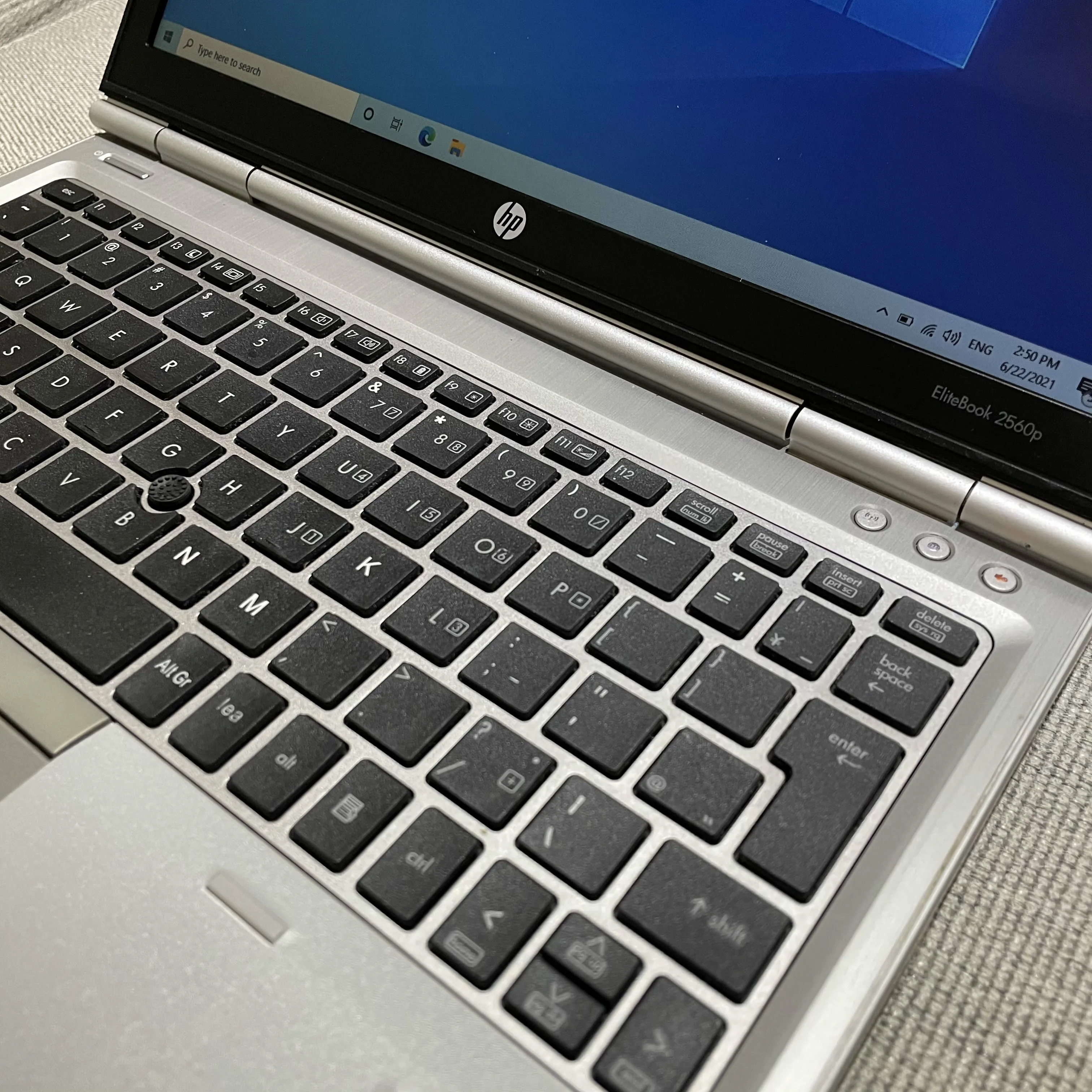 Горячая Распродажа Win10 256G SSD EliteBook 2560P core I5 I7 2-го поколения Восстановленный ноутбук