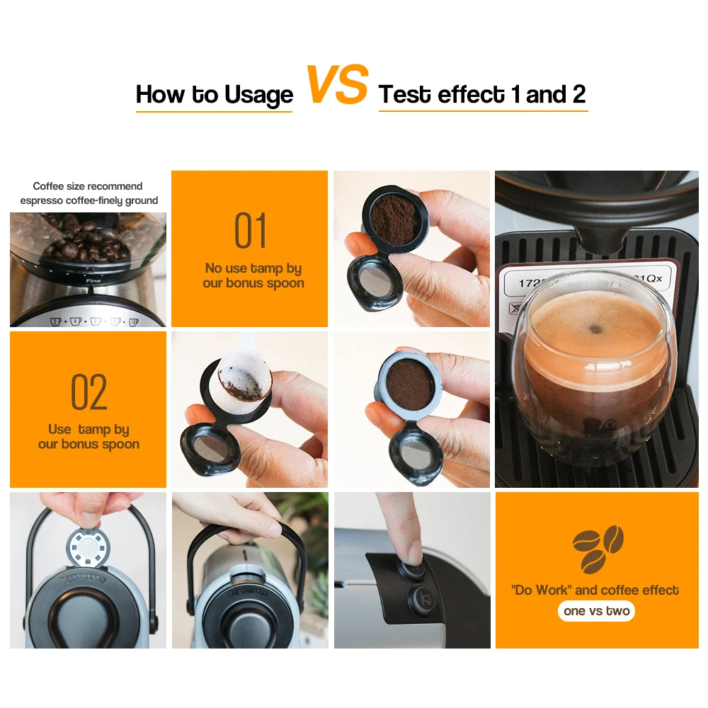 Фильтры для кофе Nespresso из нержавеющей стали Mech многоразовые кофейные капсулы Pod капельница корзина чашка Cafeteira серебро золото