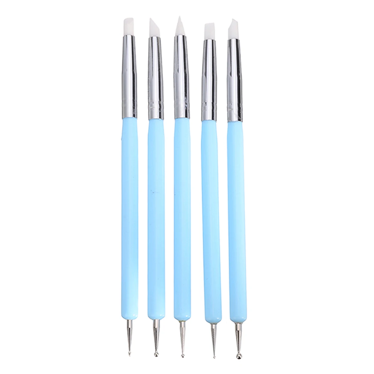 13 шт. силиконовые ручки-скульптуры DIY полимерная кукла глиняный шар стилус для