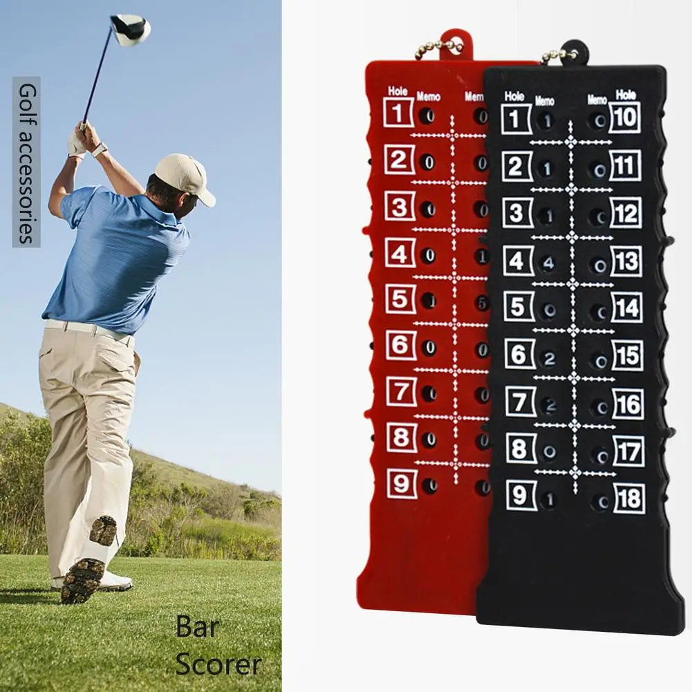 Golf Scorecard 18 Holes Stripe-type Score Stroke Counter | Спорт и развлечения