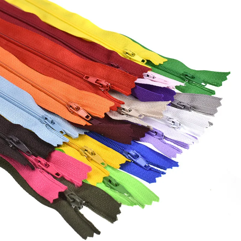 5 шт./лот 20 см длина многоцветный невидимый молнии DIY нейлоновая катушка молния