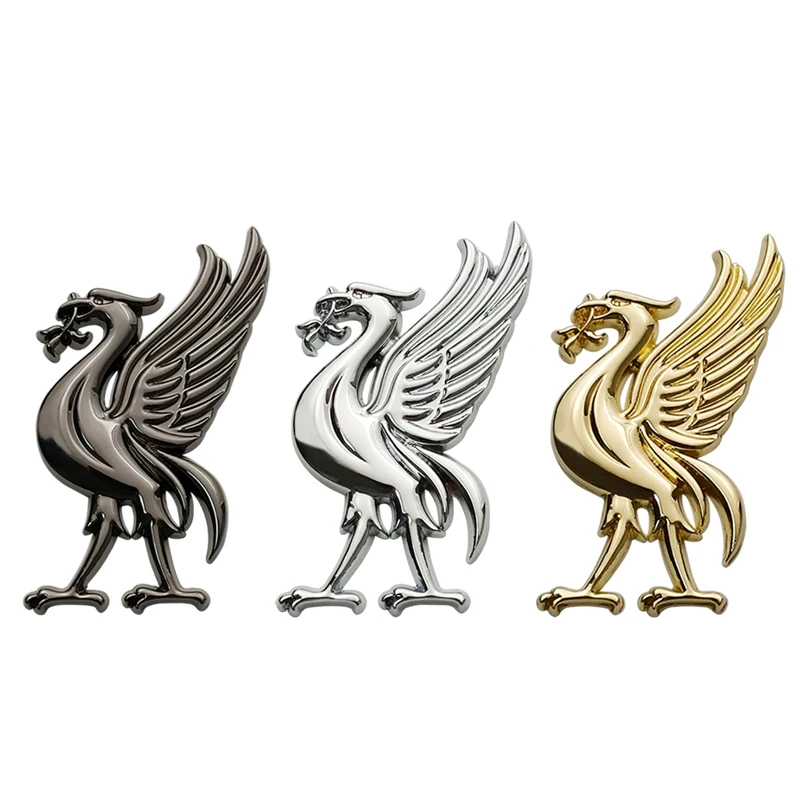 Стайлинг автомобиля 3D металлический значок задний для Ливерпуля Kop L F C печень