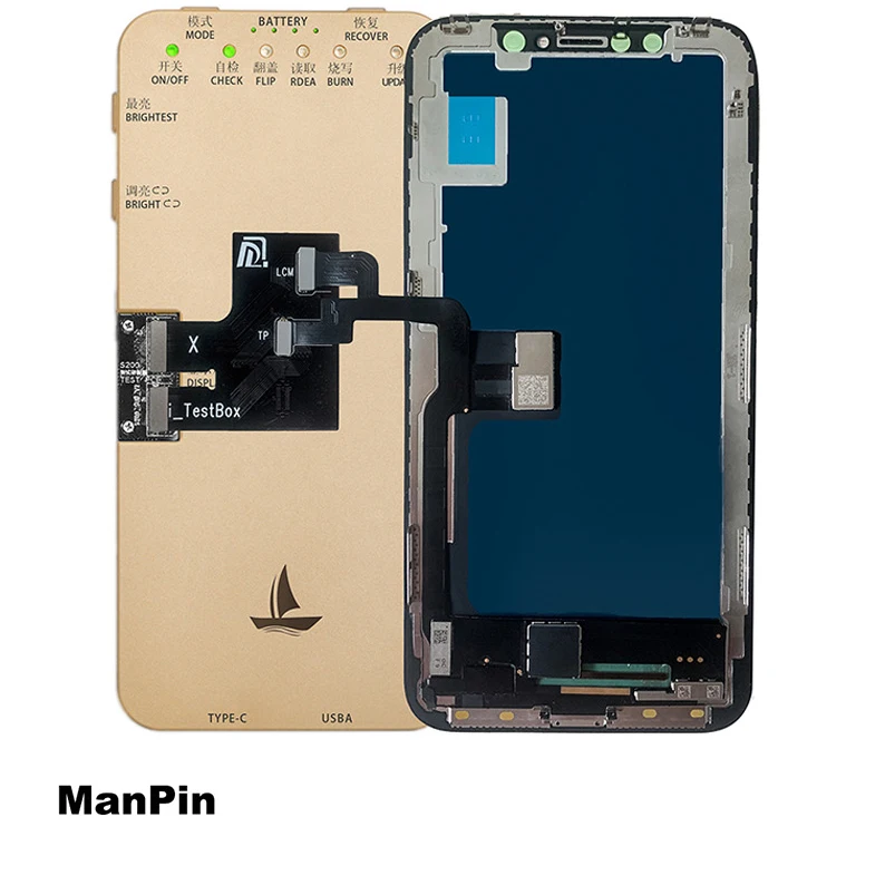

LCD Screen Display Tester Box For iPhone 12Pro Max 12 Mini 11 Pro XS 8 7 6S Plus Programmer 3D Touch Testing True Tone DL S200