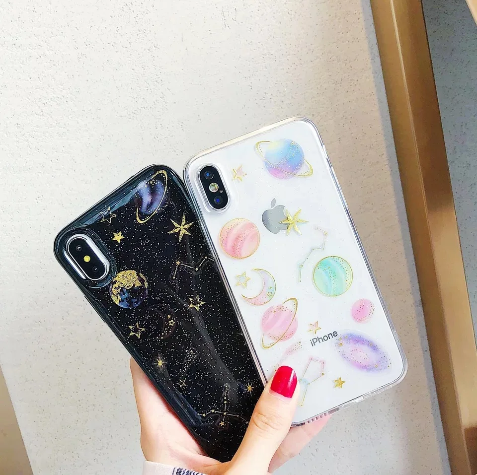 Чехол для телефона Planet Star iPhone 11 Pro Max XR XS X 6 6S 7 8 Plus чехол из эпоксидного ТПУ с