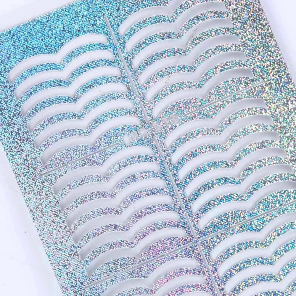 24 листа новый ноготь полые Нерегулярные сетки трафарет многоразовый для