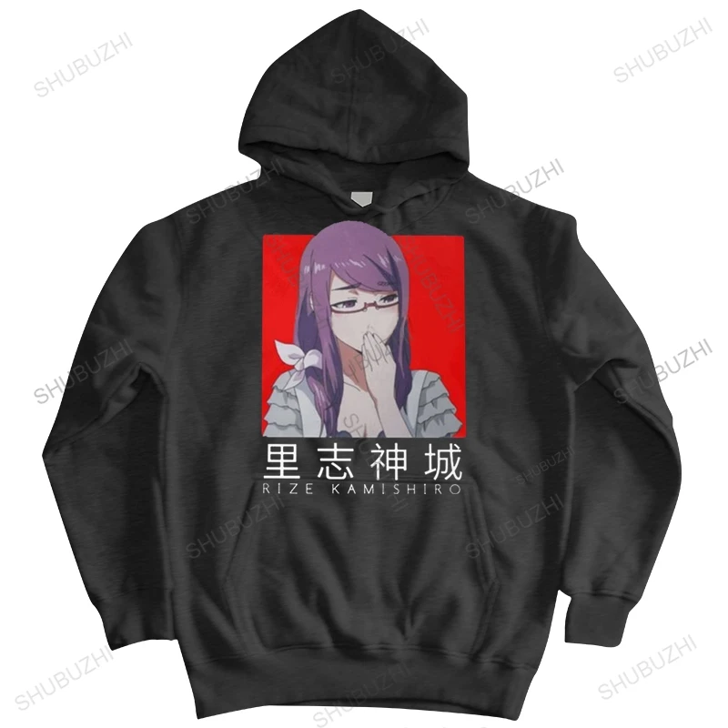 

Kawaii Rize Kamishiro Tokyo Ghoul hoodies Men Anime Japane Manga hoody Graphic hoodie Tops Pure Cotton hooded jacket Gift