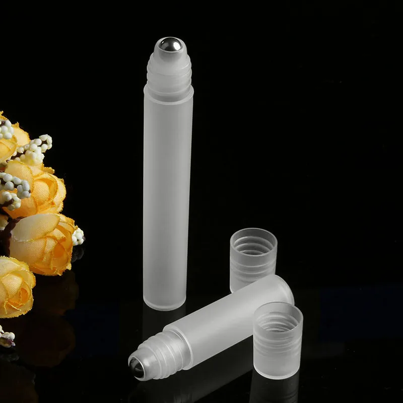 

5ml/10ml Empty Roll On Stainless Steel Roller Ball Liquids Oil Perfume Eye Cresm Lipgloss Bottle New