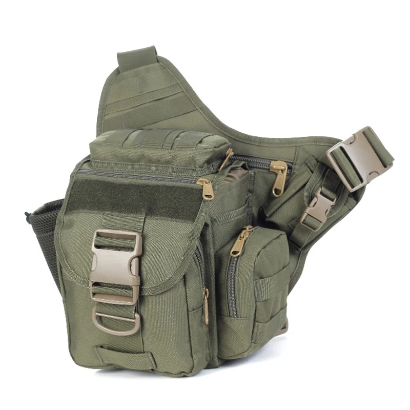 Нейлоновая сумка мессенджер для улицы в стиле милитари мужские