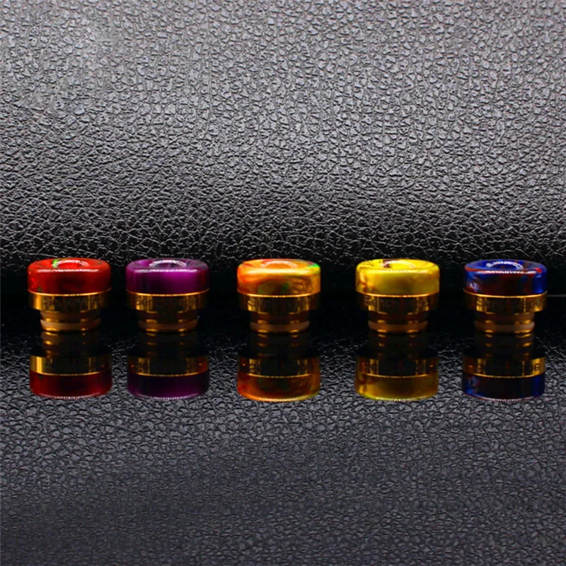 Горячее предложение! Распродажа! Новые 4 шт. 810 дриптип из нержавеющей стали Смола