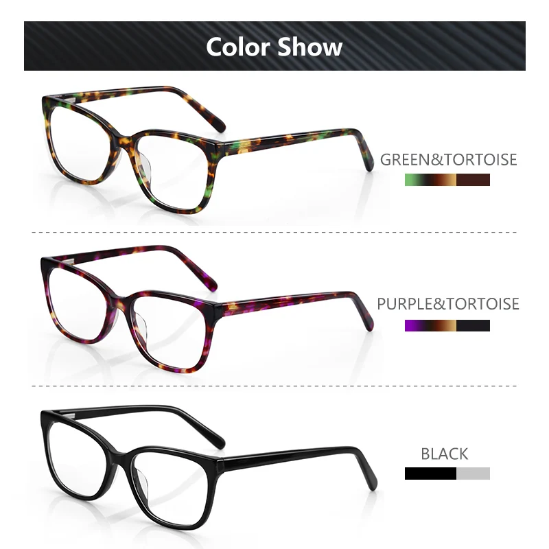 ZENOTTIC для женщин и мужчин Классические оправы очков кошачий глаз квадратные