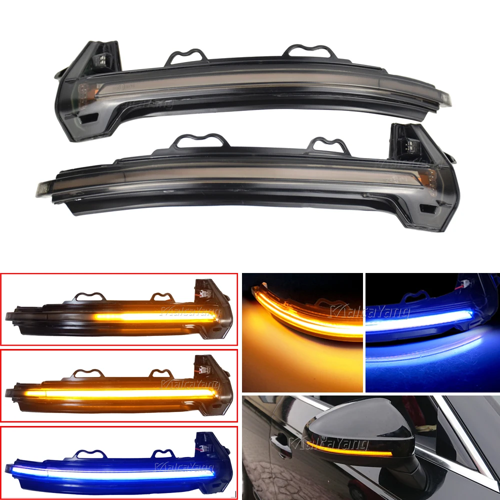 

Светодиодный динамический поворотник, указатели поворота, боковой зеркальный индикатор, мигающий индикатор для Audi A4 A5 B9 S4 S5 RS4 RS5 2017-2019, ретра...