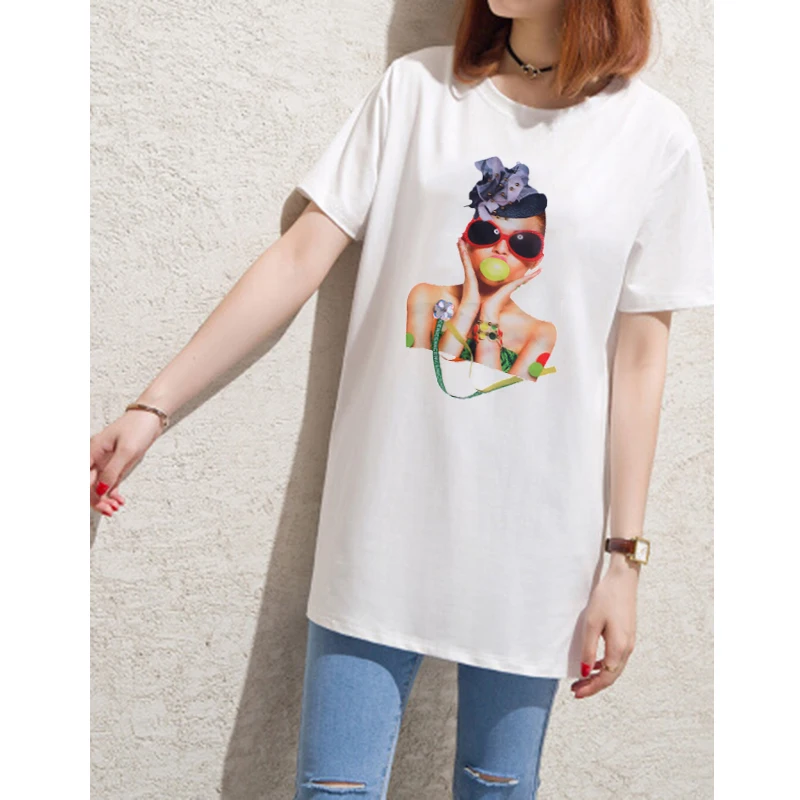 3D нашивки для футболок сделай сам большие наклейки популярный мультяшный принт