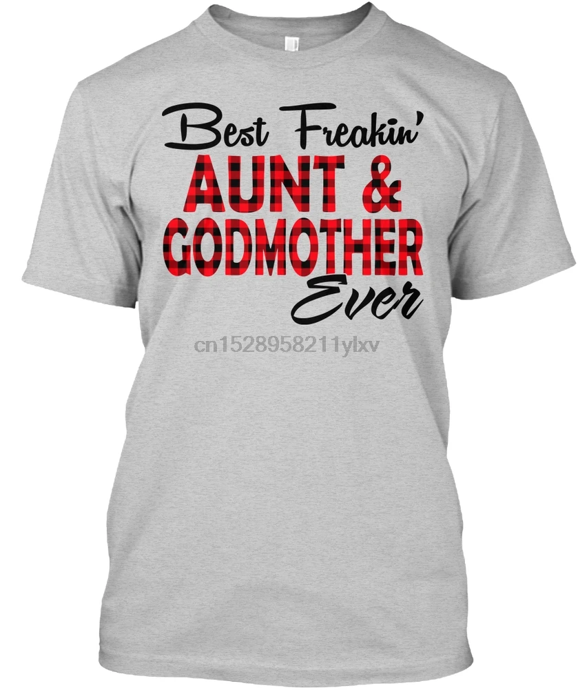 Men t shirt Best Aunt And Godmother Ever T-shirt tshirts Women t-shirt | Мужская одежда