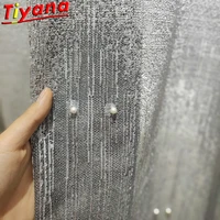 greywhite pearls tulle curtains for living room gradien beadslace drapes for bedroom translucidus shading 1 45 tullerx