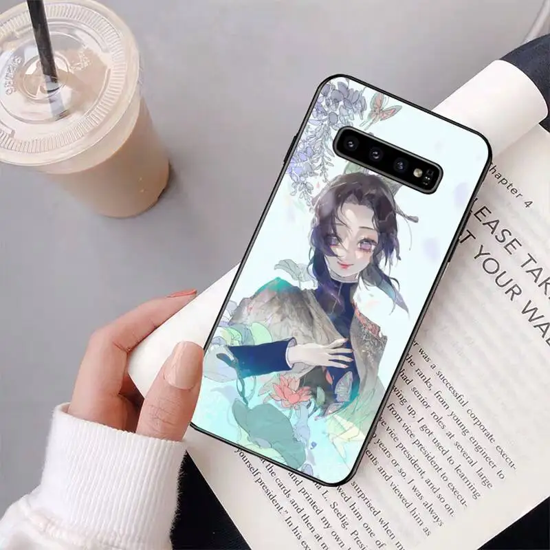 

Kochou Shinobu Kimetsu no Yaiba Phone Case For Samsung Galaxy A50 A30 A71 A40 S10E A60 A50s A30s Note 8 9 S10 Plus S10 S20 S8