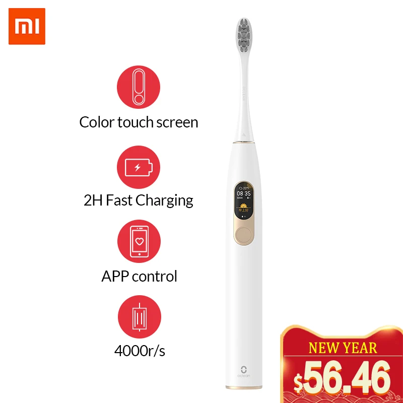 Глобальная версия mijia Oclean X sonic электрическая зубная щетка для взрослых