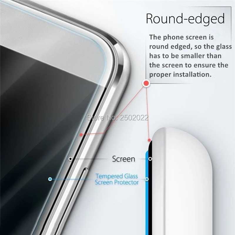 Pel&iacute;cula protectora frontal para tel&eacute;fono, vidrio templado a prueba de explosiones para ZTE V 2020, 20 Uds.-1