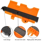 Инструмент для маркировки плитки, ламината, плитки, падение 121425, контурный манометр, пластиковый профиль, копия, контурные датчики, стандартная древесина