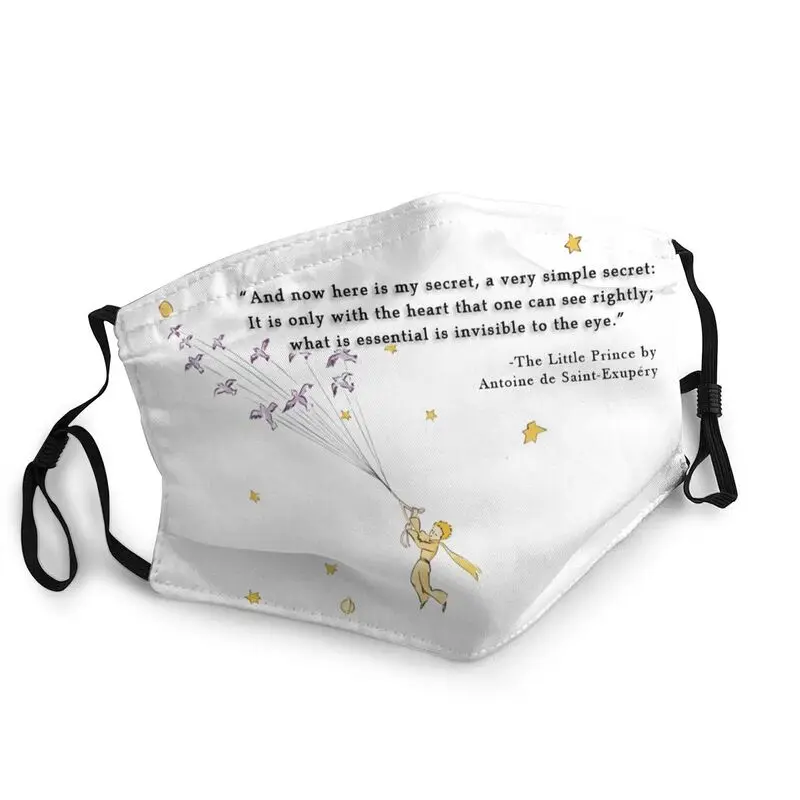 

В стиле «Маленький принц» моющиеся лицевая маска для взрослых в сказочном стиле Художественная литература Франция маска против пыли Защит...