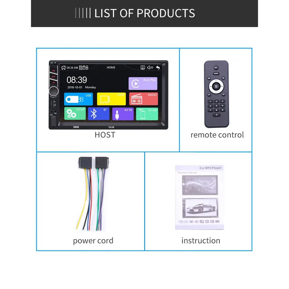 

2 DIN Bluetooth