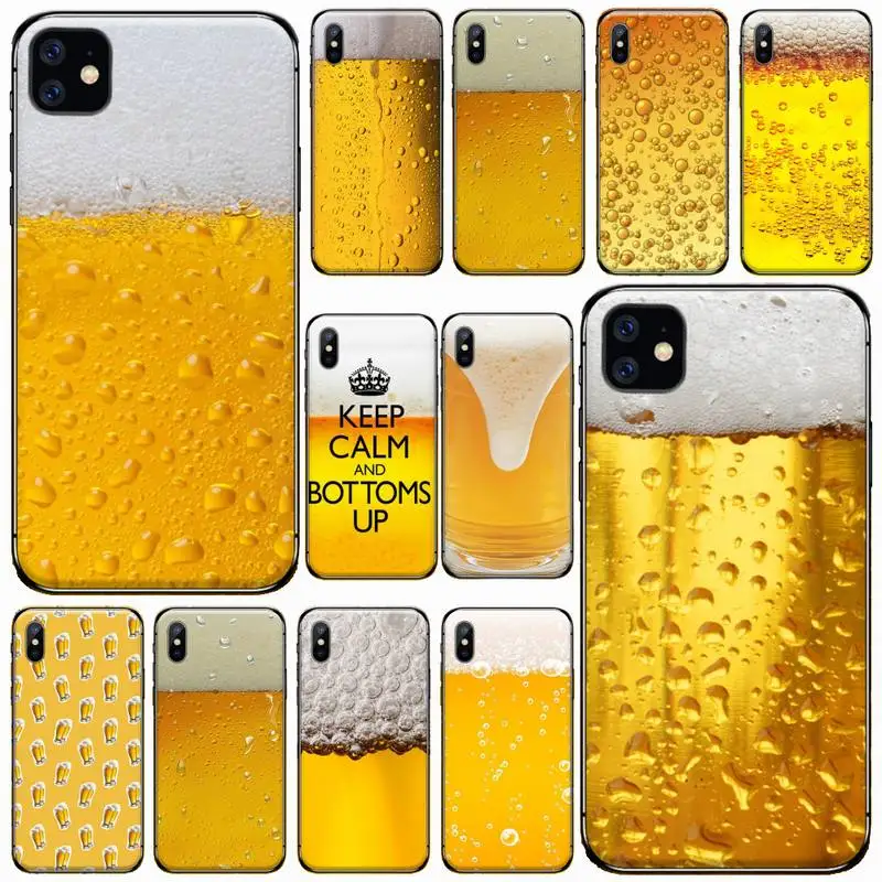 

World Beers Alcohol Summer Bubble Phone Case for iPhone 11 12 mini pro XS MAX 8 7 6 6S Plus X 5S SE 2020 XR shell funda