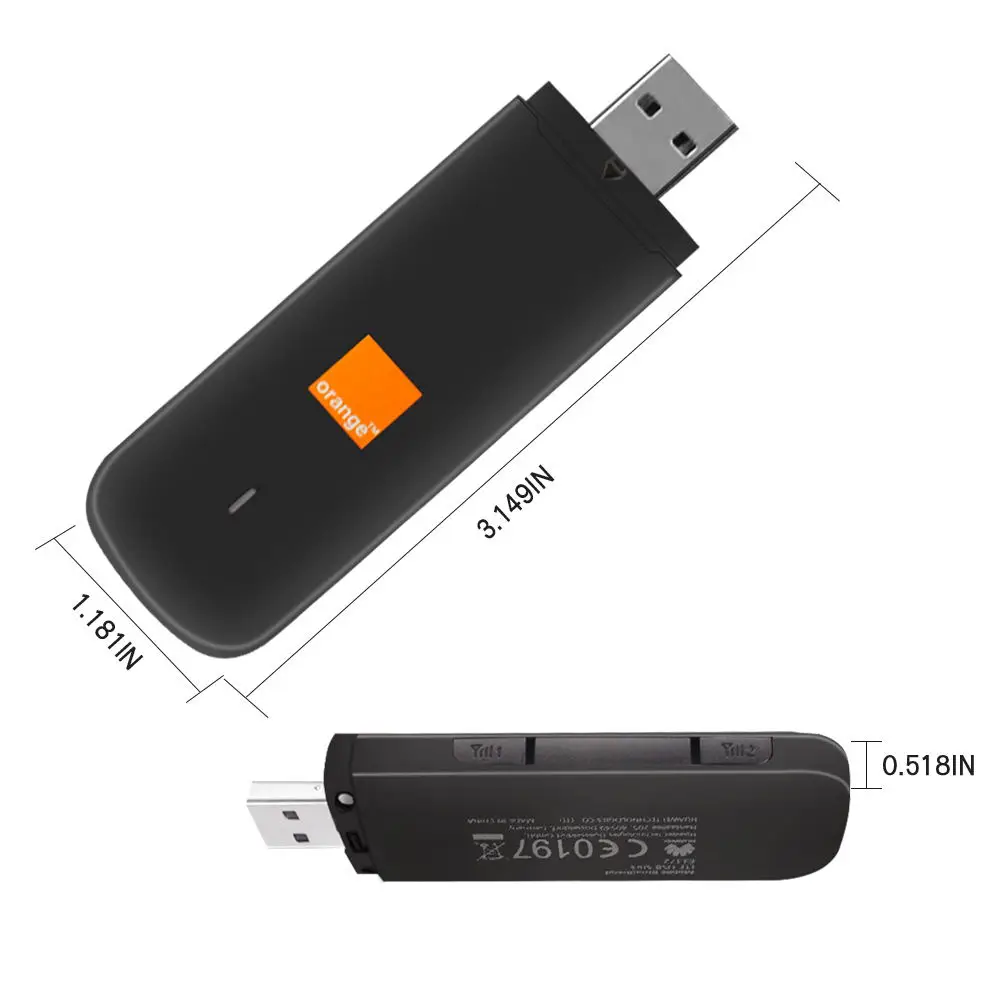 Разблокированный USB ключ HUAWEI E3372 с 2 антеннами 4G CRC9 шт. 150 Мб/с 4g LTE|lte usb dongle|usb dongledongle |