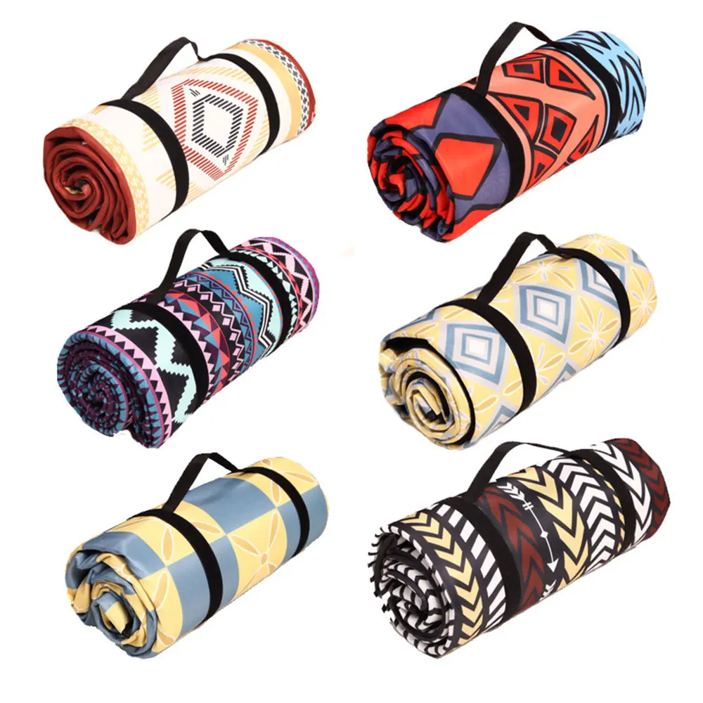 Уличный коврик для пикника влагостойкий складной кемпинга уличный пляжа и