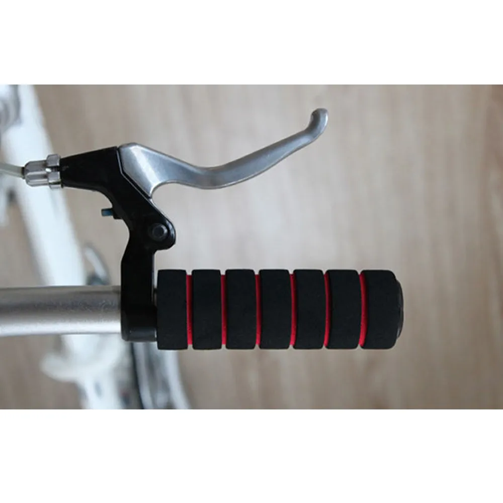 1 pair High quality Bike Bicycle Handlebar Cover Grips Smooth Soft Sponge handlebar cover handle bar end Accessories 3 | Спорт и