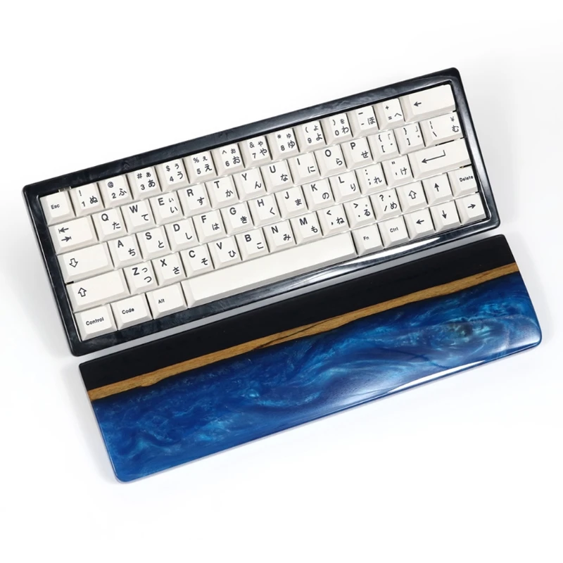 

67JA New Arrival DZ60 Keyboard Case Resin Light Case Milk Case Shell PCB Costar Plate For 60% GH60 DZ60 XD60 Poker2 Case Mini