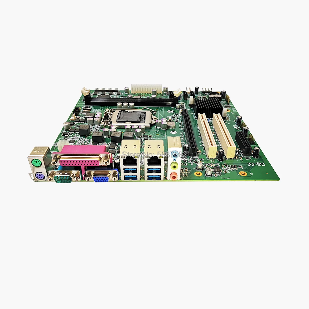 С VGA 6 * COM 4 USB 3 0 2 LAN Intel B75 Промышленная материнская плата Core i7/i5/i3 LGA1155 системная