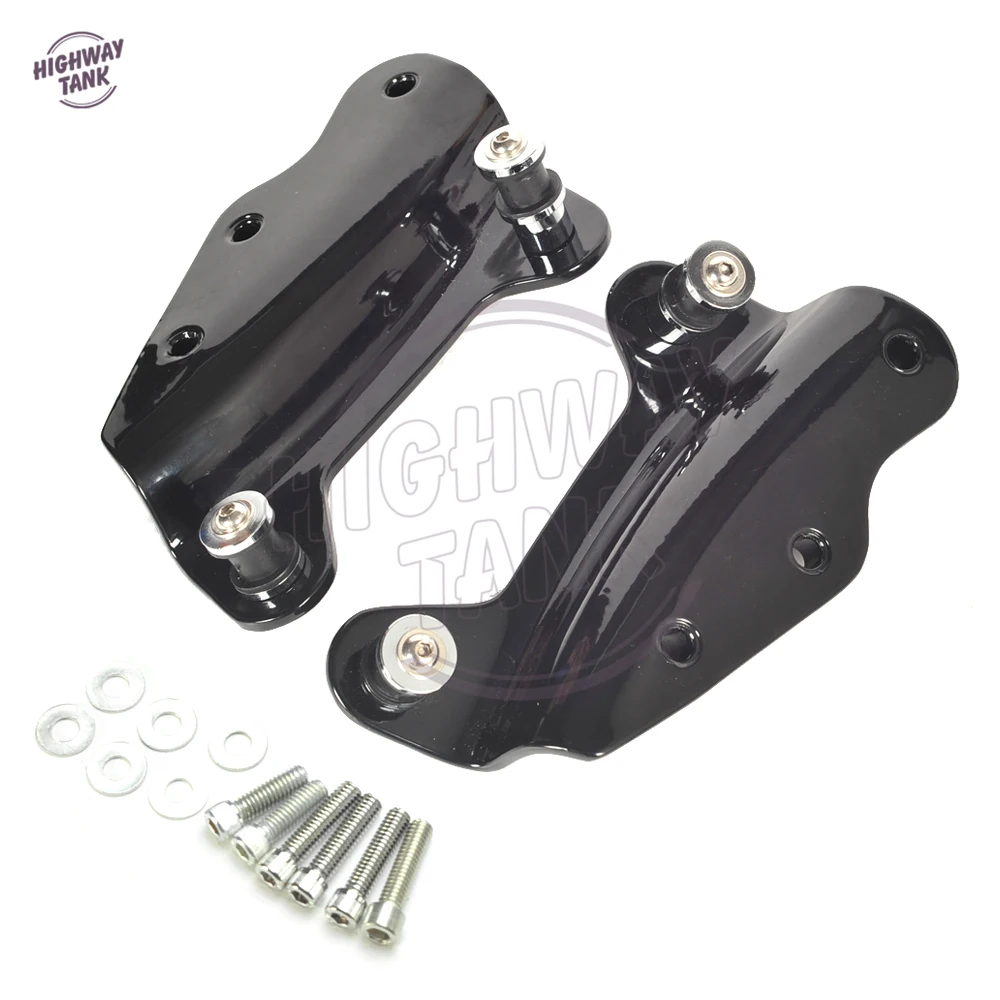 

Motorcycle 4 Point Docking Kit Air Wing Luggage Rack case for Harley Touring Street Glide FLHR FLHRC FLHT 2009-2013