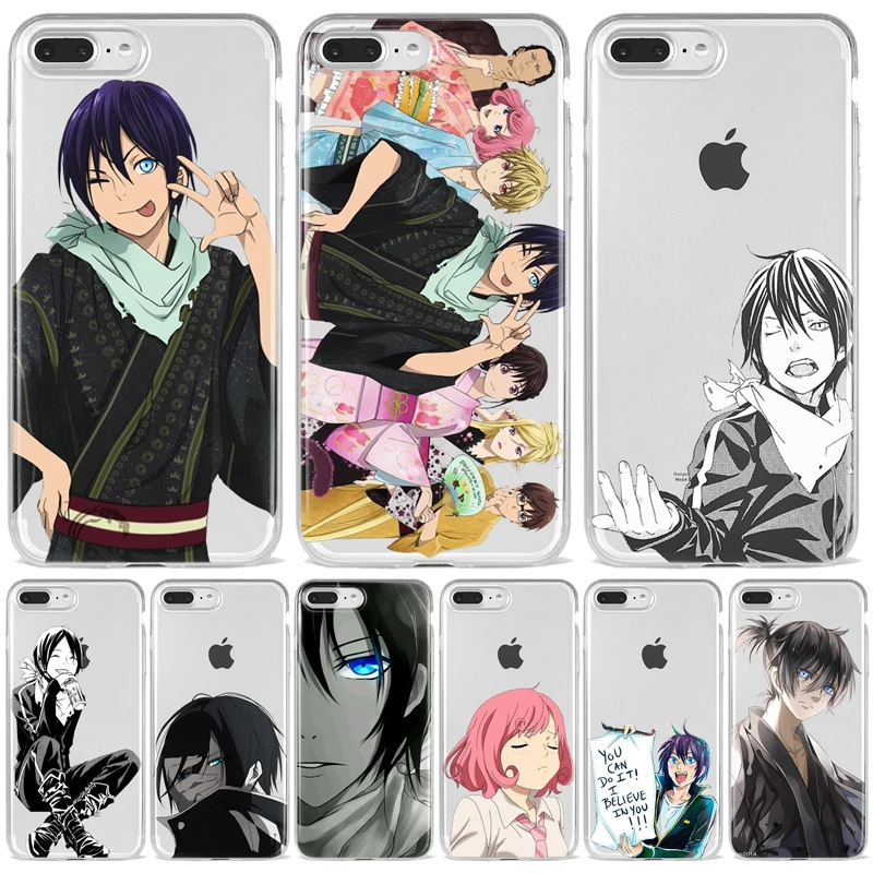 Японский чехол Yato Noragami для iPhone XS XR Max 8 7 6 Plus SE2020 силиконовый 11 12 Pro Mini | Мобильные