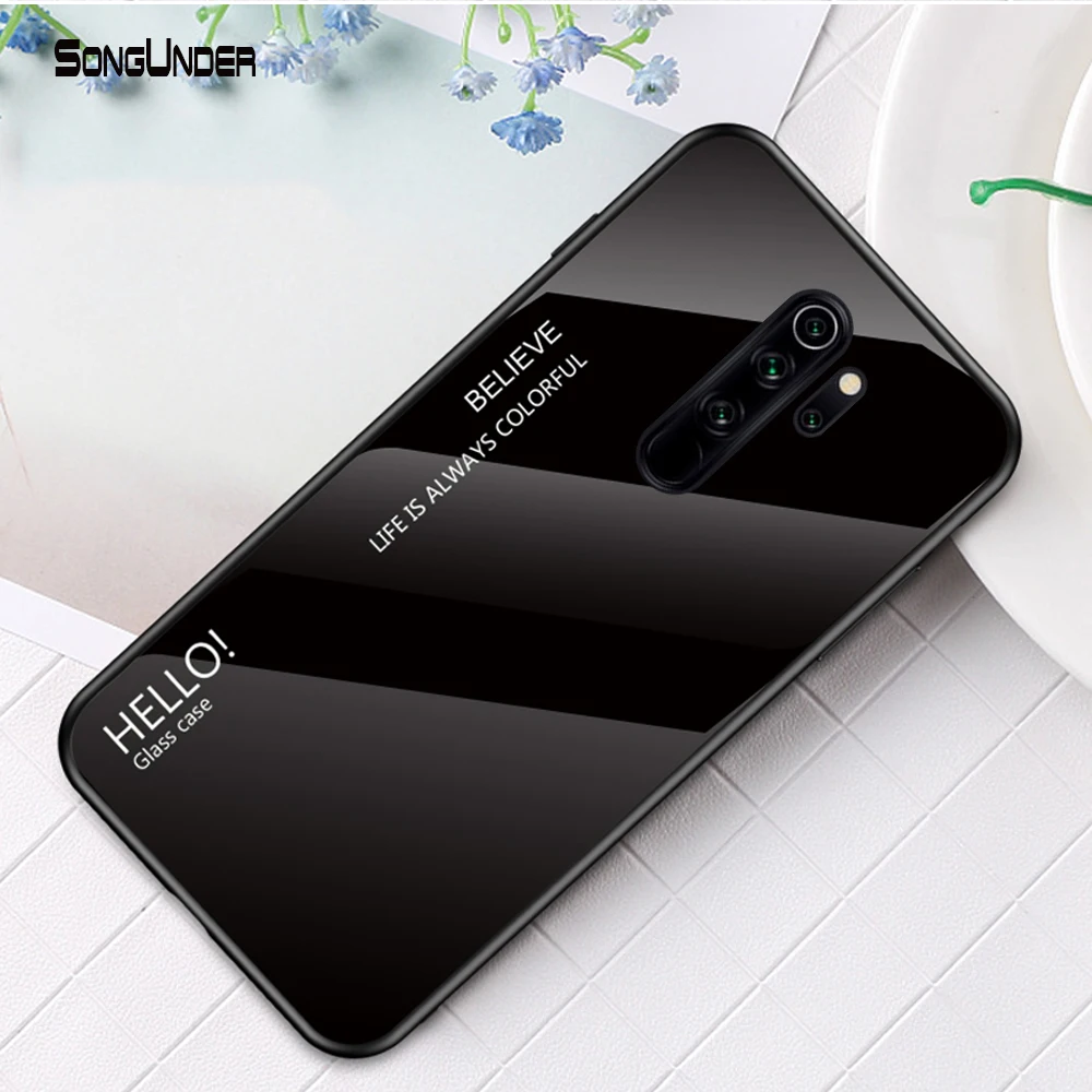 Чехол для Xiaomi Redmi Note 8 Pro защитный чехол из закаленного стекла 8T 8A Note8