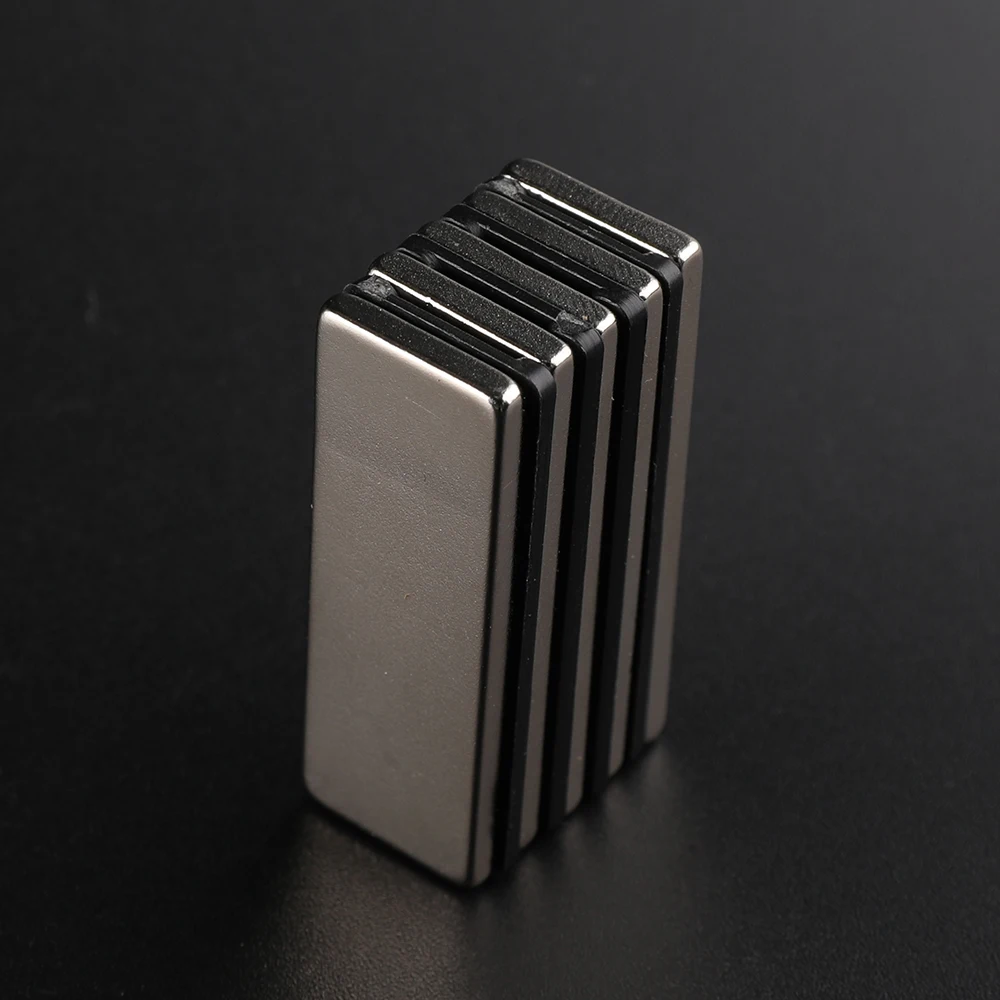 

100PCS 40*15*3MM strong power small sintered neodymium ndfeb permanent rare earth magnet 40x15x3mm