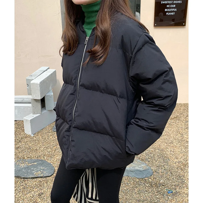 

Plus Size Baseball Cotton Padded Jacket Women Winter Coat Thick Korean New Parka Loose Cotton Padded Jackets Short Bread Jackets
