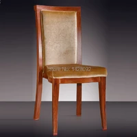top quality wood color aluminum restaurant dining chair lq l806