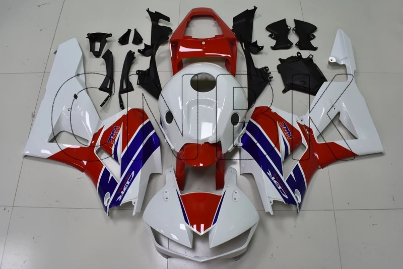 CBR600 RR 2013 комплекты обтекателей CBR 600RR белый красный синий Наборы для тела - 2017 боди