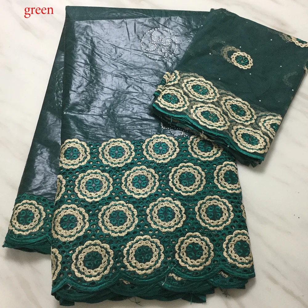 Latest Design Orange Bazin Riche Evening Dress Embroidery African Wine Red Lace Fabric DIY Sewing Rhinestone KRL-97189 | Дом и сад