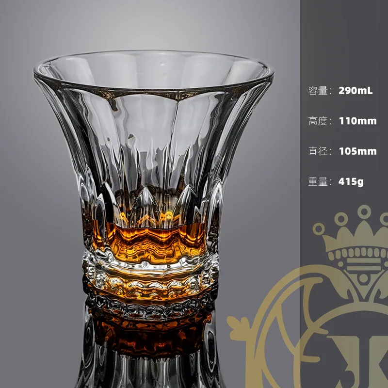 

2 Pcs set high quality fashion home bar lead-free whiskey glass cups 200829-20