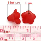 Бусины акриловые Doreen, 14x10 мм, отверстие 200 мм, 1,2 шт.