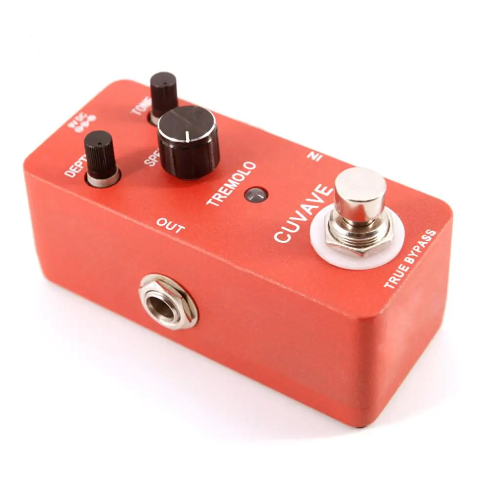 Tremolo Looper запись задержки перегрузки реверберации гитарный эффект педаль высокого качества для электрических аксессуары для гитары