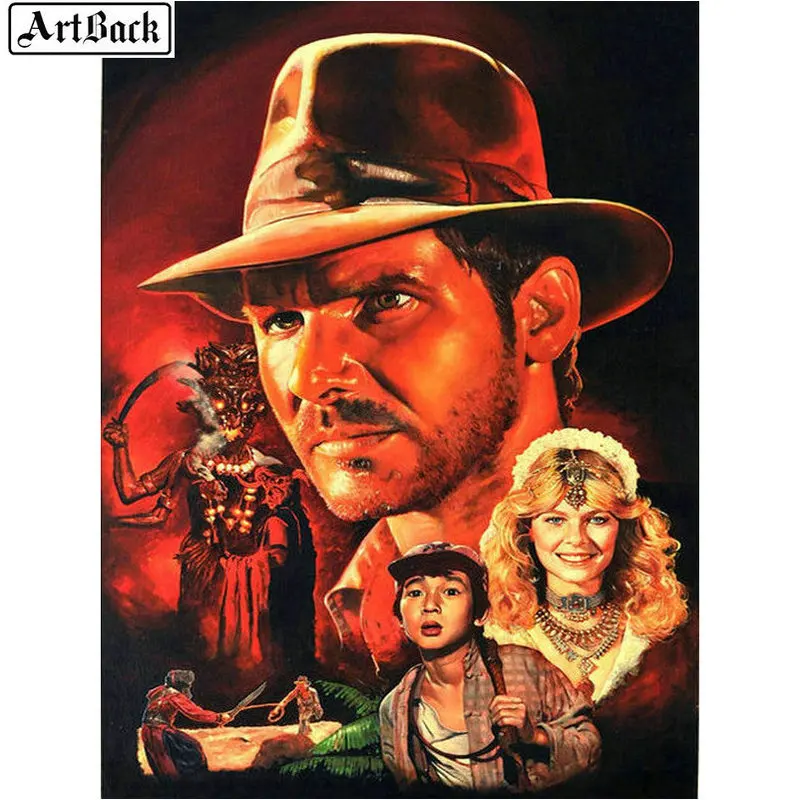 

5d diy diamond painting movie portrait full square / round diamond mosaic handmade crafts embroidery room decoration