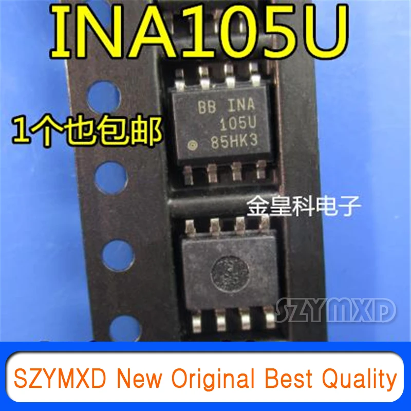 

5Pcs/Lot New Original INA105U SOP8 Package Precision Unit Gain Differential Amplifier Chip Chip In Stock