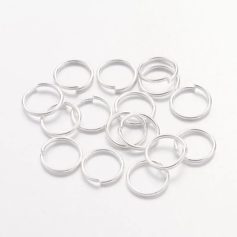 

4/5/6/7/8/14/16/18/20/22mm Jump Rings Close Unsoldered Iron Jump Rings & Split Ring for Jewelry Making 1000g