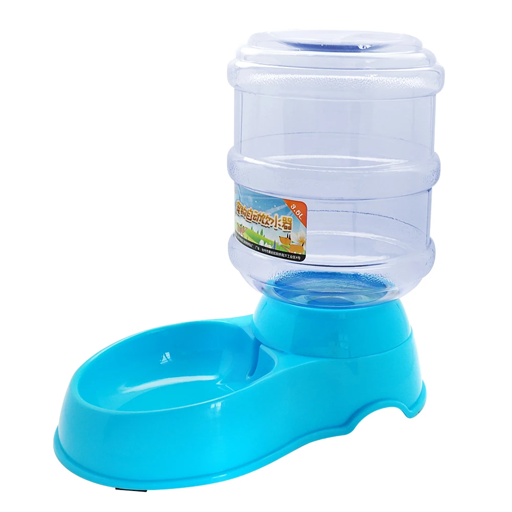 

3. Емкость 5 л, автоматический дозатор воды для домашних животных, питьевой фонтан, пластиковая поилка для кормления домашних животных, миска...