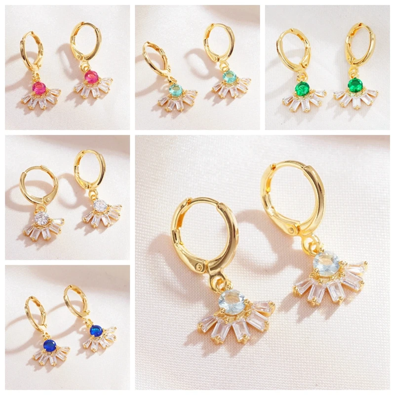 Длинные модные серьги золотого цвета с кристаллами висячие/Висячие для женщин и