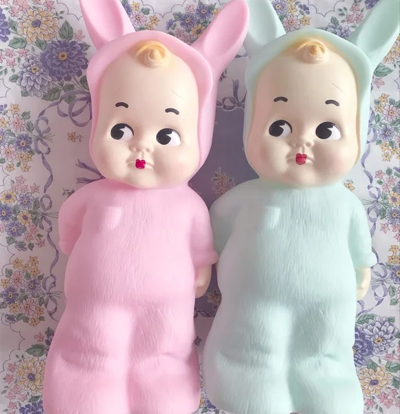 Лидер продаж украшение для детской комнаты винтажный кролик Детская кукла милая