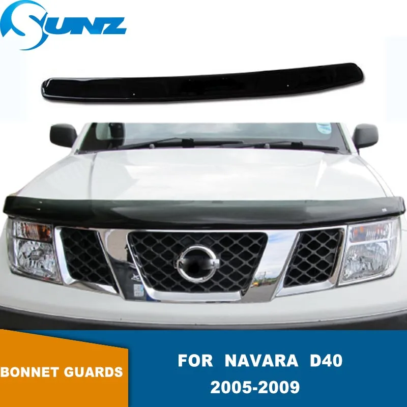 

Bonnet Guards Protector Fits For Navara D40 2005 2006 2007 2008 2009 Bonnet Hood Wind Stone Deflector Protector Guard SUNZ